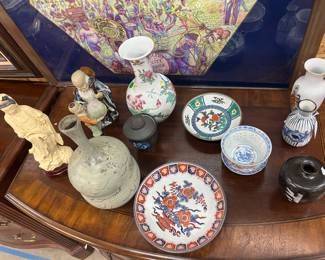 Collection Asian or Oriental items