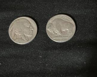 Several 1930’s  Indian head nickels