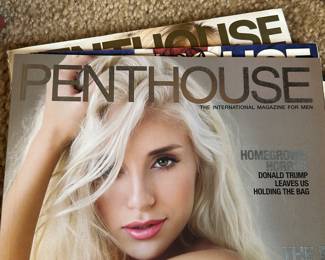 Penthouse magazines