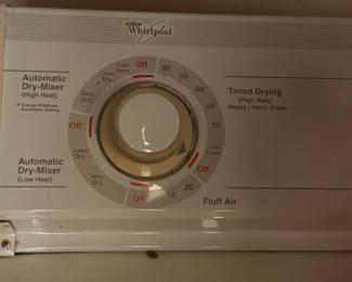 Whirlpool dryer 