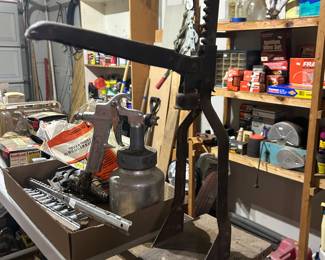 Antique bottle capper