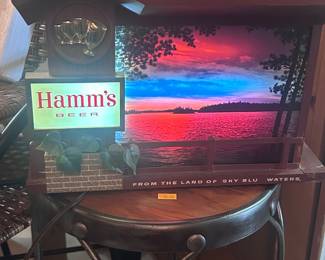 Hamm’s Lighted Beer Sign
