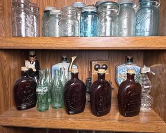 a Antique Bottles