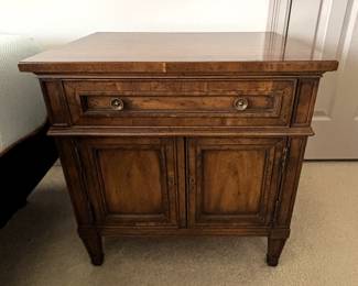BUY IT NOW! $150.00 Pair. Call Jan at 314 960-5700. Pair of Heritage Bedside Tables/Night stands. 24" W x 17" D x 24 3/4" H.