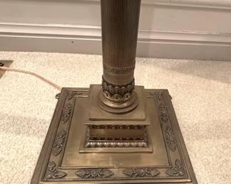 BUY IT NOW! $295.00. Call Jan at 314 960-5700.   Decorative Crafts Inc. Brass Floor Lamp, model 5190. 60" H.