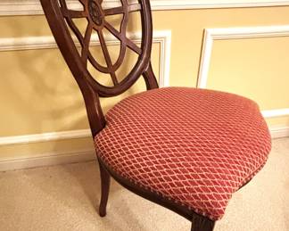 BUY IT NOW! $450.00. Call Jan at 314 960-5700. Six Century Furniture Dining Room chairs.