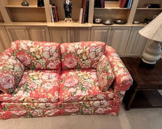 BUY IT NOW! $150.00. Call Jan at 314 960-5700. Kindel two seat cushion love seat. 64" W x 36" D x 26" H.