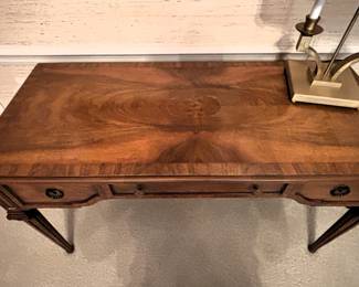 BUY IT NOW! $350.00. Call Jan at 314 960-5700. Vintage Henredon writing desk/console. 50" W x 22" D x 28 3/4" H.