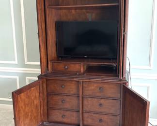 BUY IT NOW! $375.00. Call Jan at 314 960-5700. Drexel Wardrobe. 50" W x 23" D x 87" H.