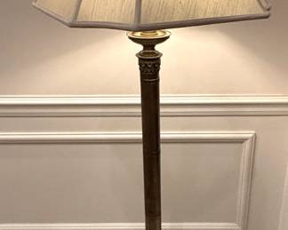 BUY IT NOW! $295.00. Call Jan at 314 960-5700.   Decorative Crafts Inc. Brass Floor Lamp, model 5190. 60" H.