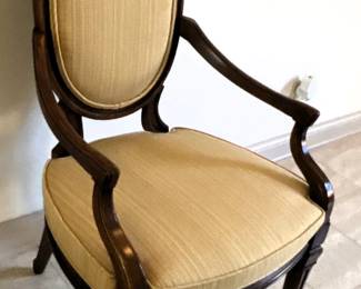 BUY IT NOW! $150.00. Call Jan at 314 960-5700. Pair of Neutral arm chairs.