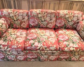 BUY IT NOW! $195.00. Call Jan at 314 960-5700. Kindel Three seat cushion sofa. 80" W x 36" D x 26" H.