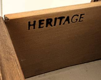 BUY IT NOW! $150.00. Call Jan at 314 960-5700. Heritage Chest of drawers. 37" W x 20" D x 52" H.