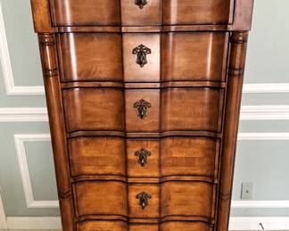 BUY IT NOW! $350.00. Call Jan at 314 960-5700. Drexel French Style Lingerie Seven Drawer Chest. 30" W x 18" D x 60" H.