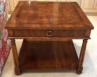 BUY IT NOW! $125.00. Call Jan at 314 960-5700. Heritage end table. 26" x 26" x 20 1/2" H.