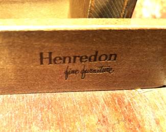 BUY IT NOW! $350.00. Call Jan at 314 960-5700.                   Vintage Henredon writing desk/console.                              50" W x 22" D x 28 3/4" H.   