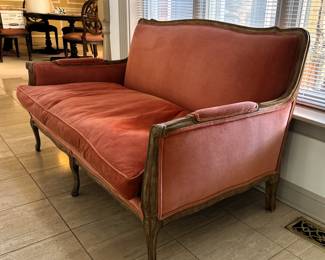 BUY IT NOW! $195.00. Call Jan at 314 960-5700. Vintage Trianon for Bloomington's Down Filled Love Seat.