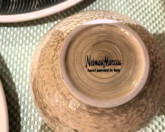 BUY IT NOW! $125.00.  Call Jan at 314 960-5700.        Neiman Marcus Hand Painted in Italy. 21 Pieces
