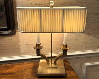 Laurent Bouillotte table lamp, made in Italy. Model #JG102G