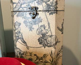 Container box on chest - Master bedroom