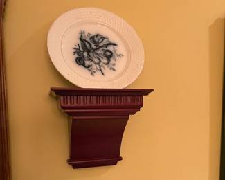 Matching plate/shelf