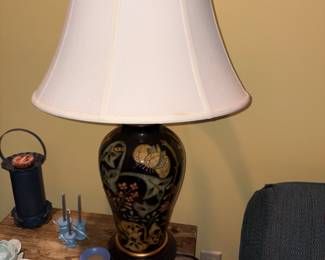 Close up of Lamp in living room