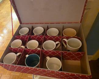 Set of coffee cups 