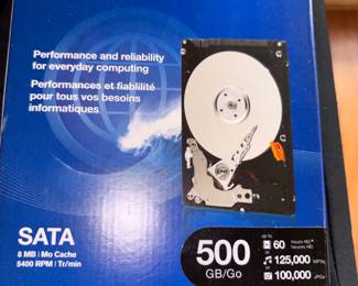WD Scorpio blue network hard drive 