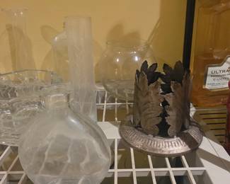 Glass & more items
