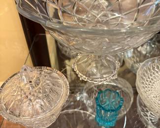 Entrance hallway - items in Curio Cabinet