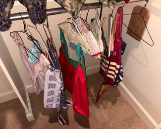 Miscellaneous items in closet