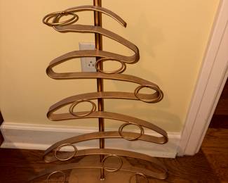 Christmas candle holder on stand 