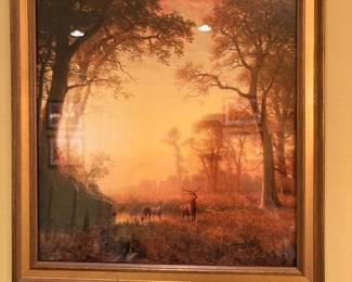 Dining room framed picture 