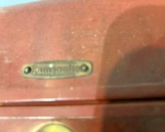 Attache’ case is vintage Samsonite