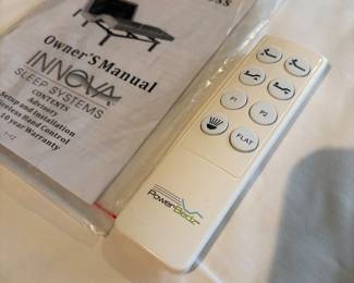 Queen size bed by Innova Sleep Systems