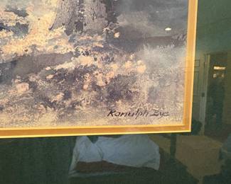 Master bedroom - painting 