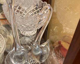 Entrance hallway - items in Curio Cabinet
