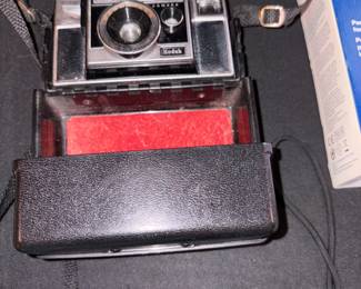 Kodak camera in case 