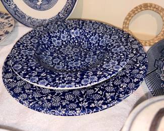 Platter & small bowl