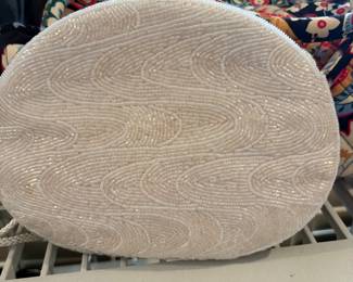 Master bedroom - beaded purse