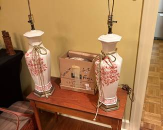 Lamps, Terranium in box 