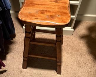Master bedroom closet - Stool