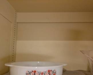 Fire King vintage Baking dish 