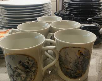 Winter Song  set of coffee cups by Lenox  