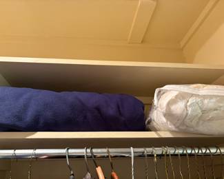 Master bedroom closet -  Blankets