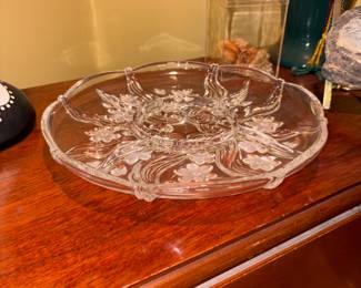 Glass platter