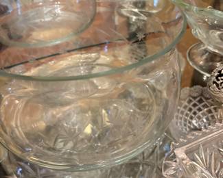 Entrance hallway - items in Curio Cabinet