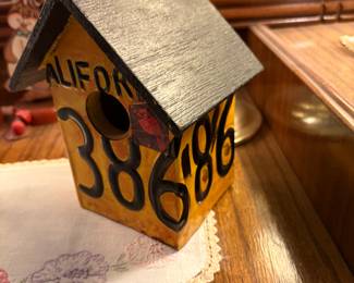 Mailbox bird house in bedroom