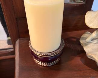 Master bedroom - Candle & candle holder