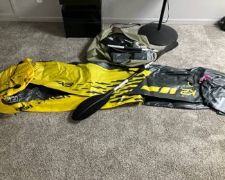 New unused Intex K2 2-person raft